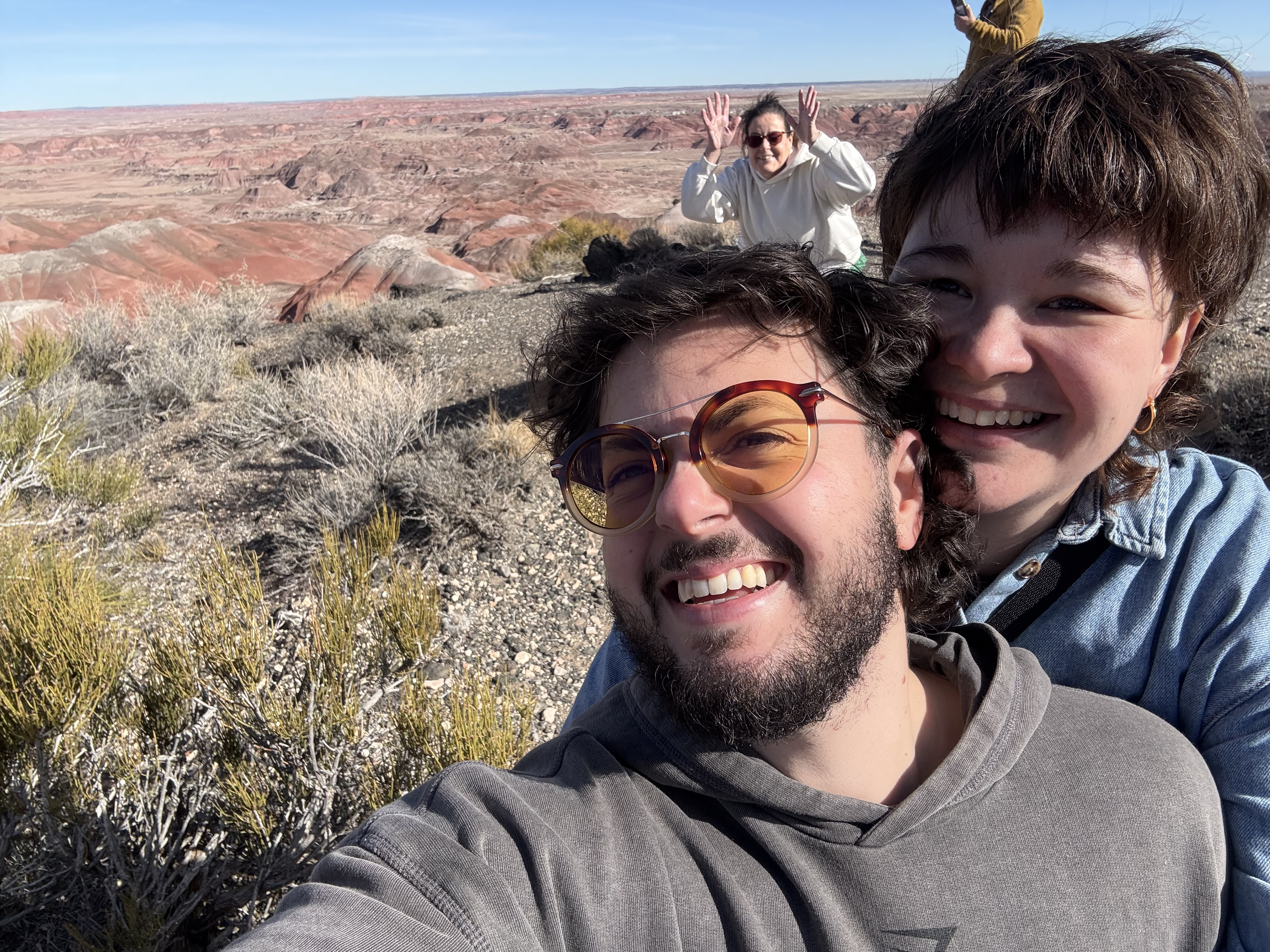 Short walk through Petrified Forest