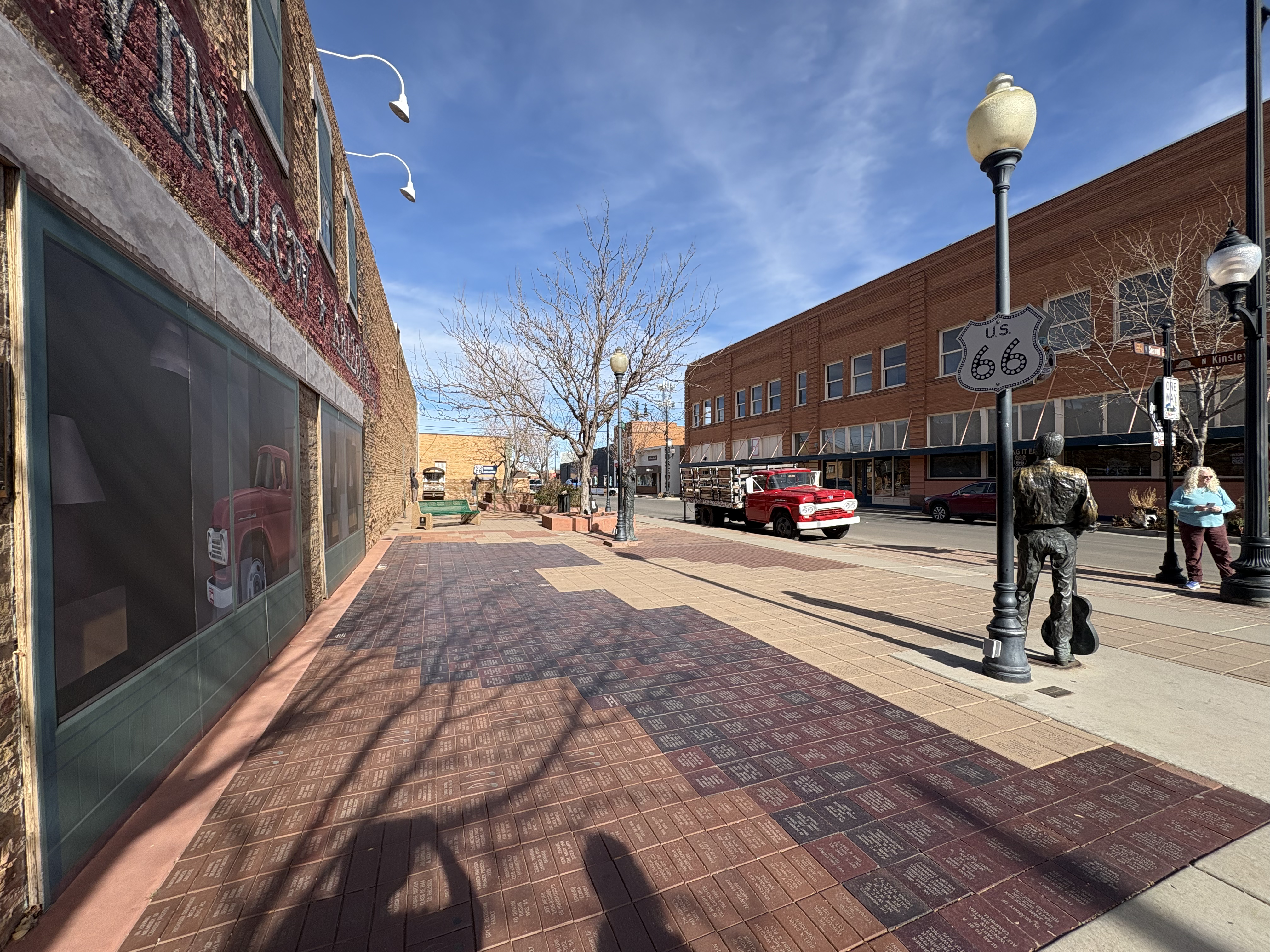 Eagles flatbed in Winslow, AZ