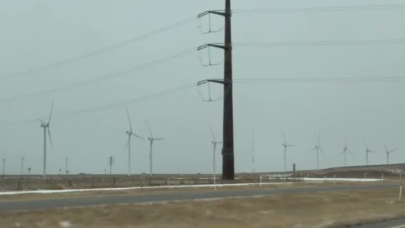 Windmills in the Texas Panhandle